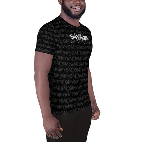 Savage Mind Black Athletic T-shirt